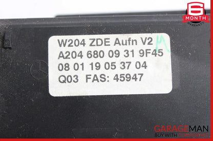 08-11 Mercedes W204 C300 Dashboard Screen Display Monitor Cover Assembly OEM