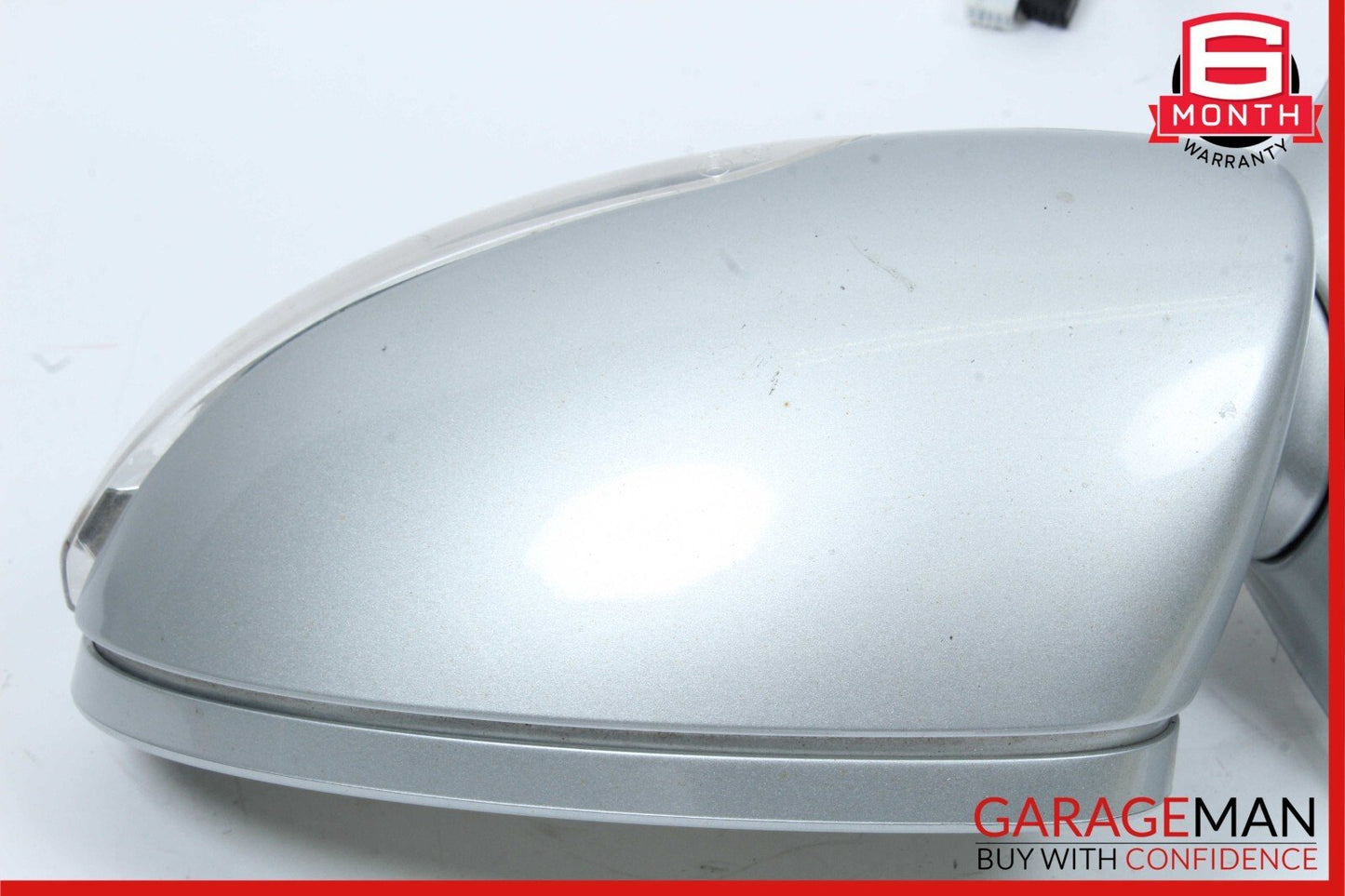 07-09 Mercedes W216 CL550 Front Left Side Mirror Rear View Door Iridium Silver