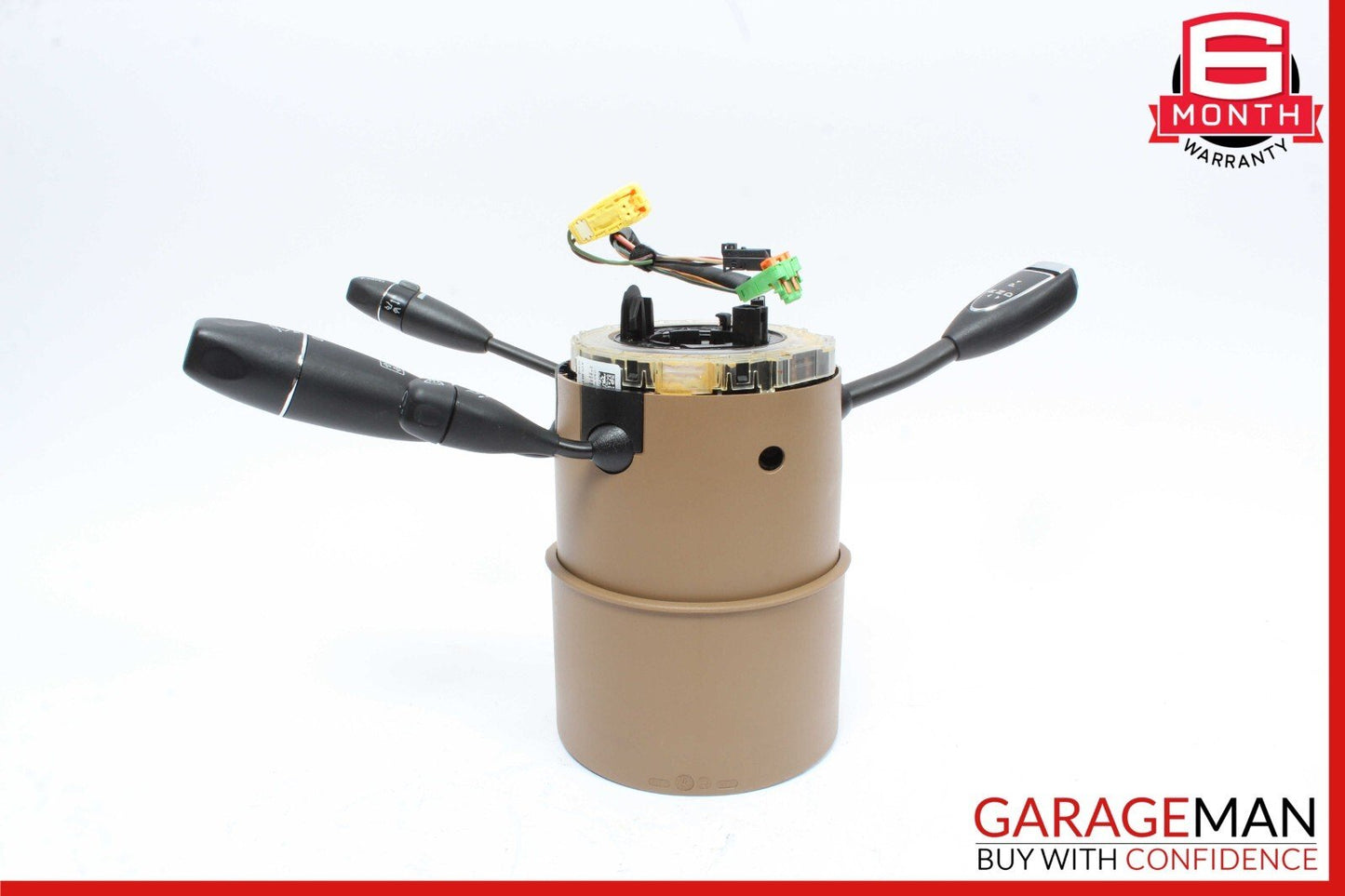 07-14 Mercedes W221 S600 Gear Shifter Selector Steering Column Assy Brown