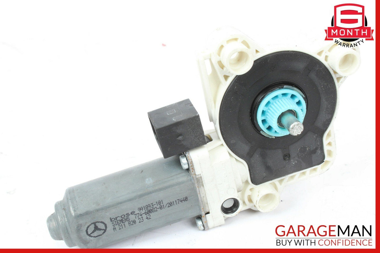 03-09 Mercedes W211 E350 Rear Left Driver Side Door Window Regulator Motor OEM