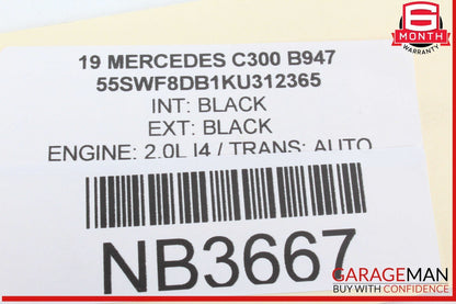19-22 Mercedes W205 C300 Front Left Side Seat Control Module Unit