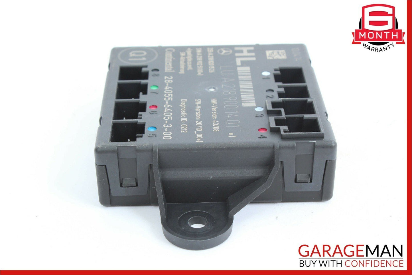 08-15 Mercedes W204 C250 Rear Left Driver Side Door Control Module Q1 OEM