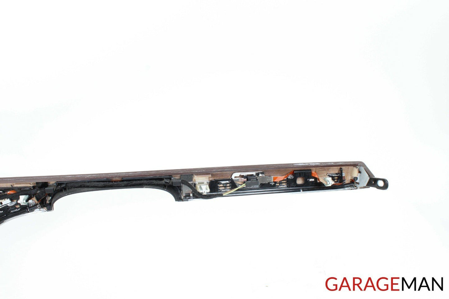 07-09 MERCEDES W221 S550 CENTER DASHBOARD DASH TRIM BEZEL COVER PANEL WOOD OEM