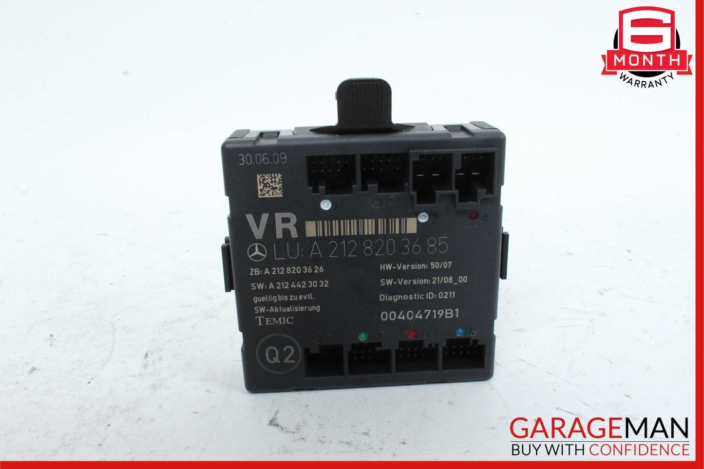 08-18 Mercedes W212 E350 4MATIC Front Right Side Door Control Module OEM