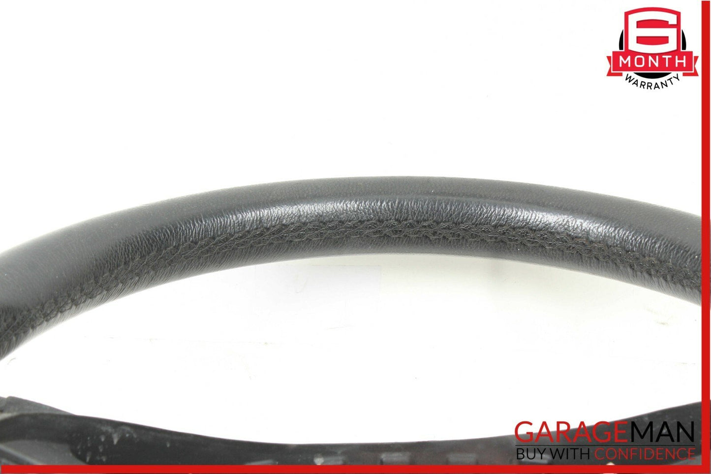 08-11 Mercedes W204 C250 C300 Driver 3 Spoke Steering Wheel Black Leather OEM