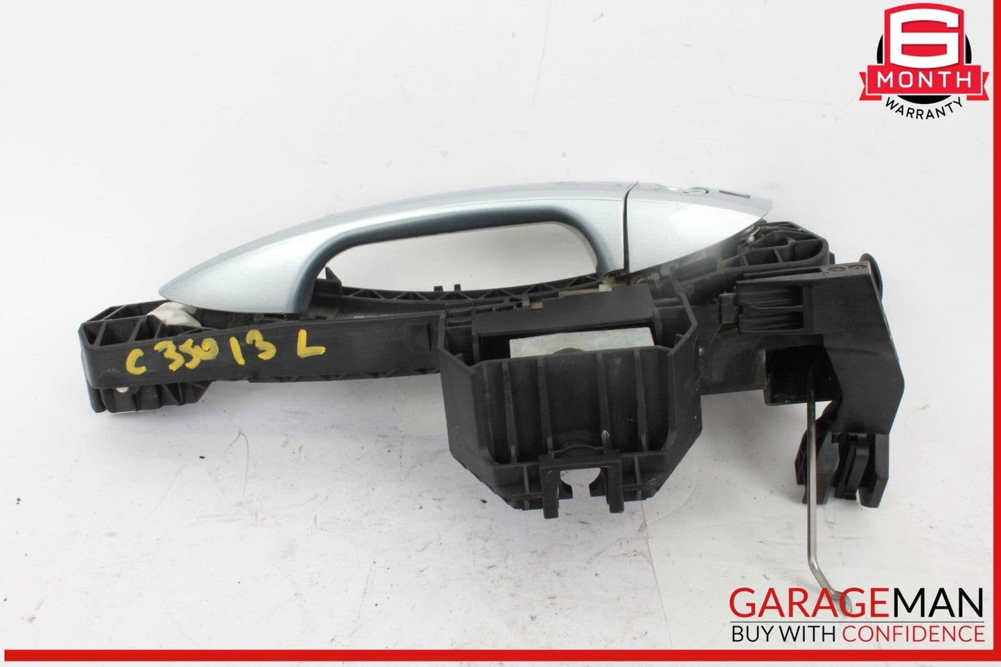 12-14 Mercedes W204 C350 Front Left Side Exterior Door Handle Keyless Go OEM