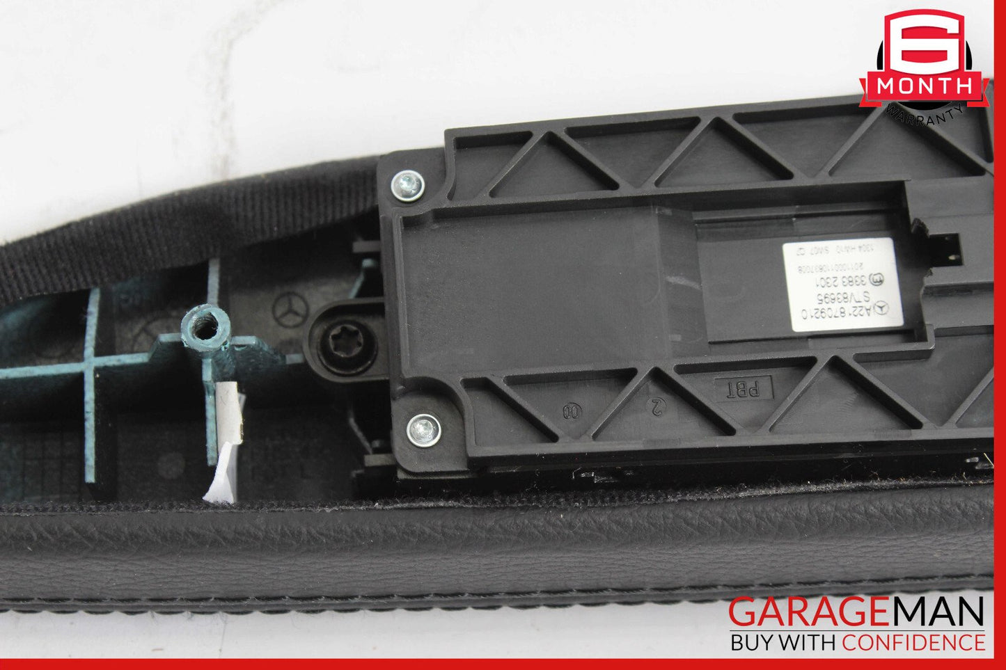 10-13 Mercedes W221 S550 S450 Rear Left Side Window Control Switch Black OEM