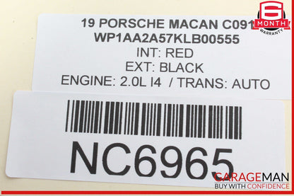 19-24 Porsche Macan Front Center Dash Dashboard Trim Panel 95B854397L OEM