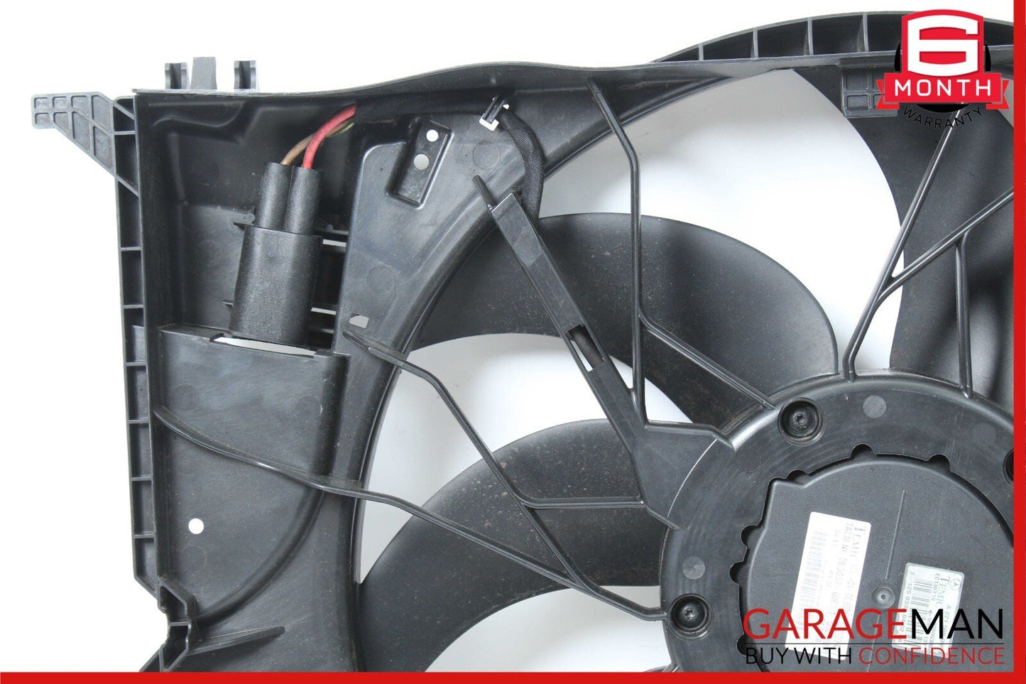 07-13 Mercedes W221 S550 CL550 Engine Cooling Fan Motor Assembly 2215000993 OEM