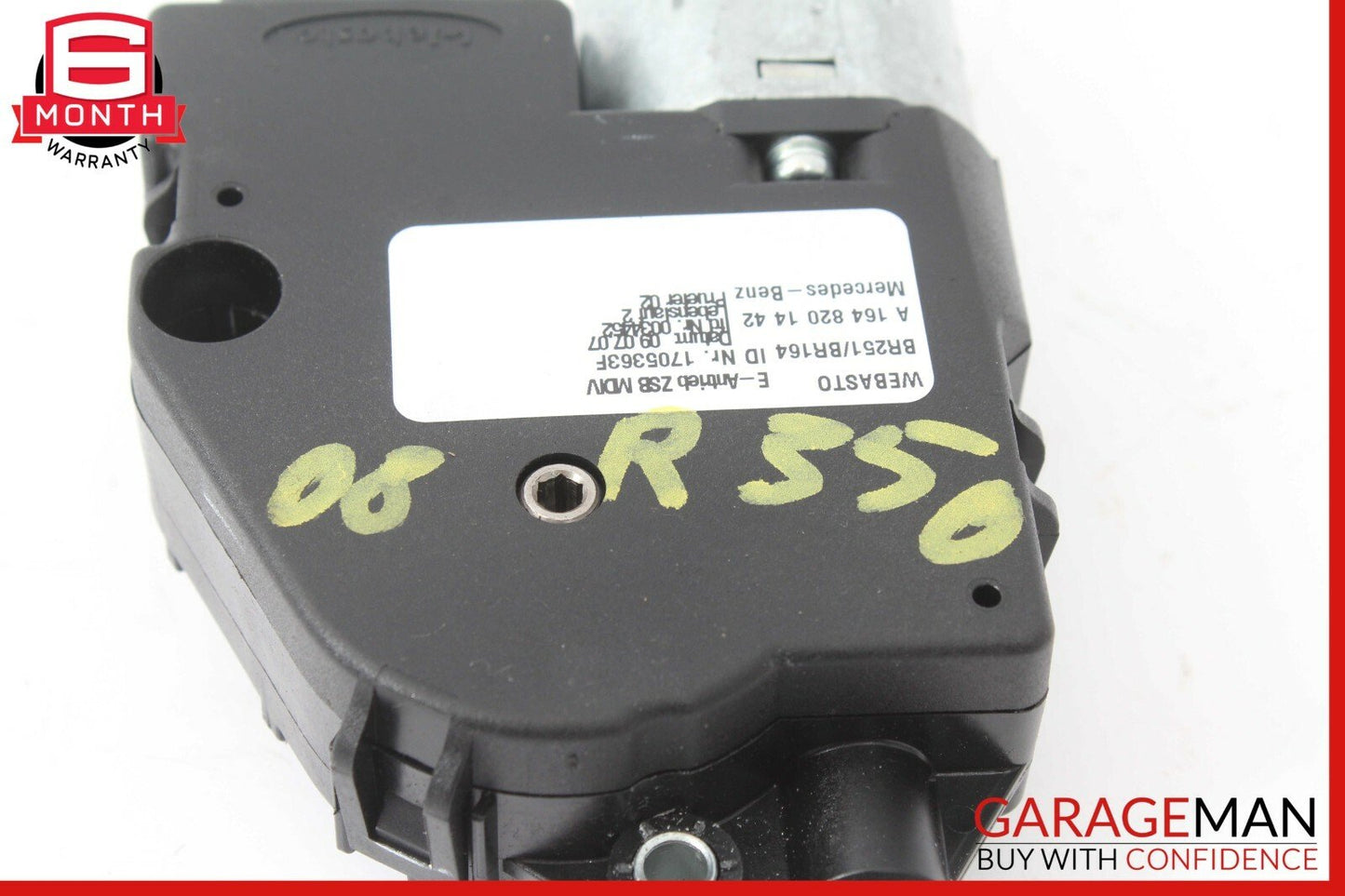 06-12 Mercedes W251 R350 GL450 ML63 AMG Panoramic Sunroof Sun Roof Motor OEM