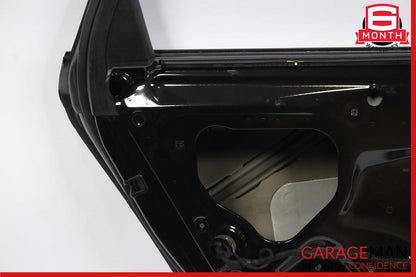 12-18 Audi A6 Rear Left Driver Side Exterior Door Shell Frame Panel Black