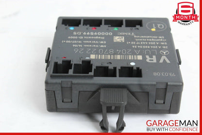 08-14 Mercedes W204 C350 Front Right Passenger Side Door Control Module Unit OEM