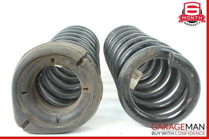 14-17 Maserati Ghibli Rear Right & Left Suspension Coil Spring Absorber Set OEM