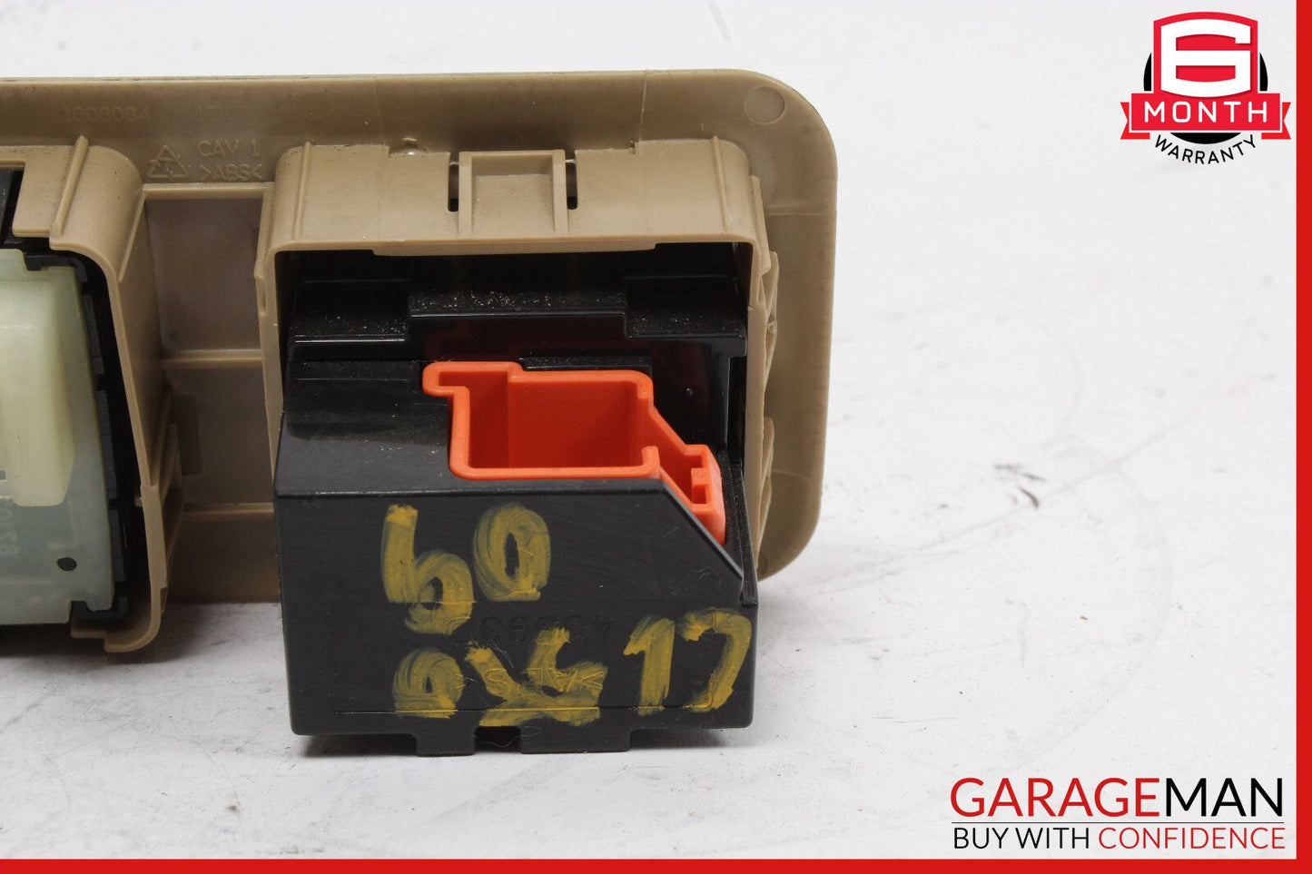 07-12 Mercedes X164 GL450 Rear Seat Fold Switch Socket Control Brown OEM