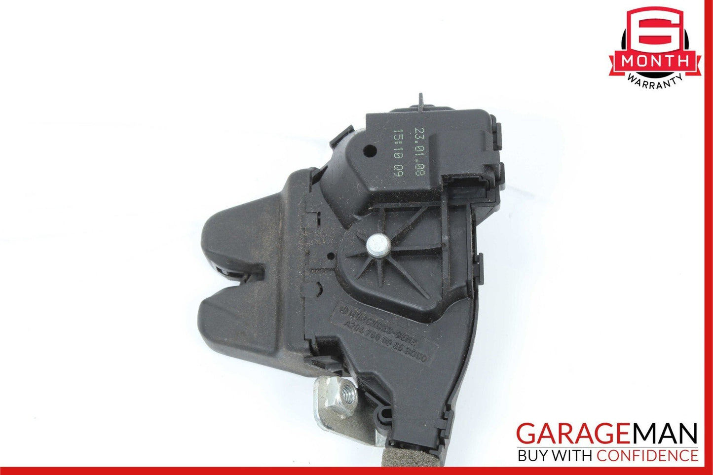 08-17 Mercedes W204 C300 Trunk Lid Latch Lock Actuator w/ Cylinder Mechanism OEM