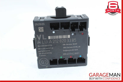 08-18 Mercedes W212 E350 SLK350 E400 Front Left Side Door Control Module OEM