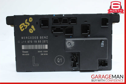 03-09 Mercedes W211 E350 E500 Front Left Side Door Control Module 2118701985 OEM