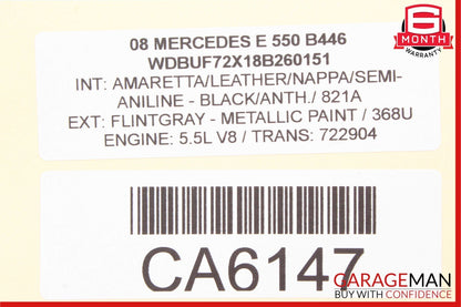 03-09 Mercedes W211 E350 E550 E63 AMG Front Left Side Door Control Module Unit