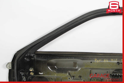 84-91 Porsche 928 Front Right Side Exterior Door Shell Panel Black OEM