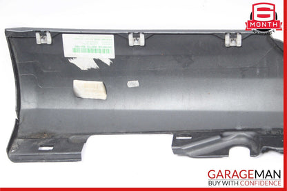 10-13 Mercedes W207 E350 Left Side Rocker Skirt Moulding Trim Panel Grey OEM