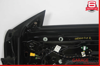 10-17 Mercedes W207 E550 E300 Front Right Exterior Door ShellÂ Panel Black