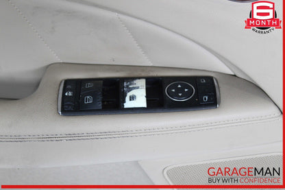 12-14 Mercedes W218 CLS550 Front Left Driver Side Interior Door Panel OEM