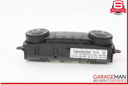 06-12 Mercedes X164 GL450 4MATIC AC Temp Heater Climate Control Switch Display