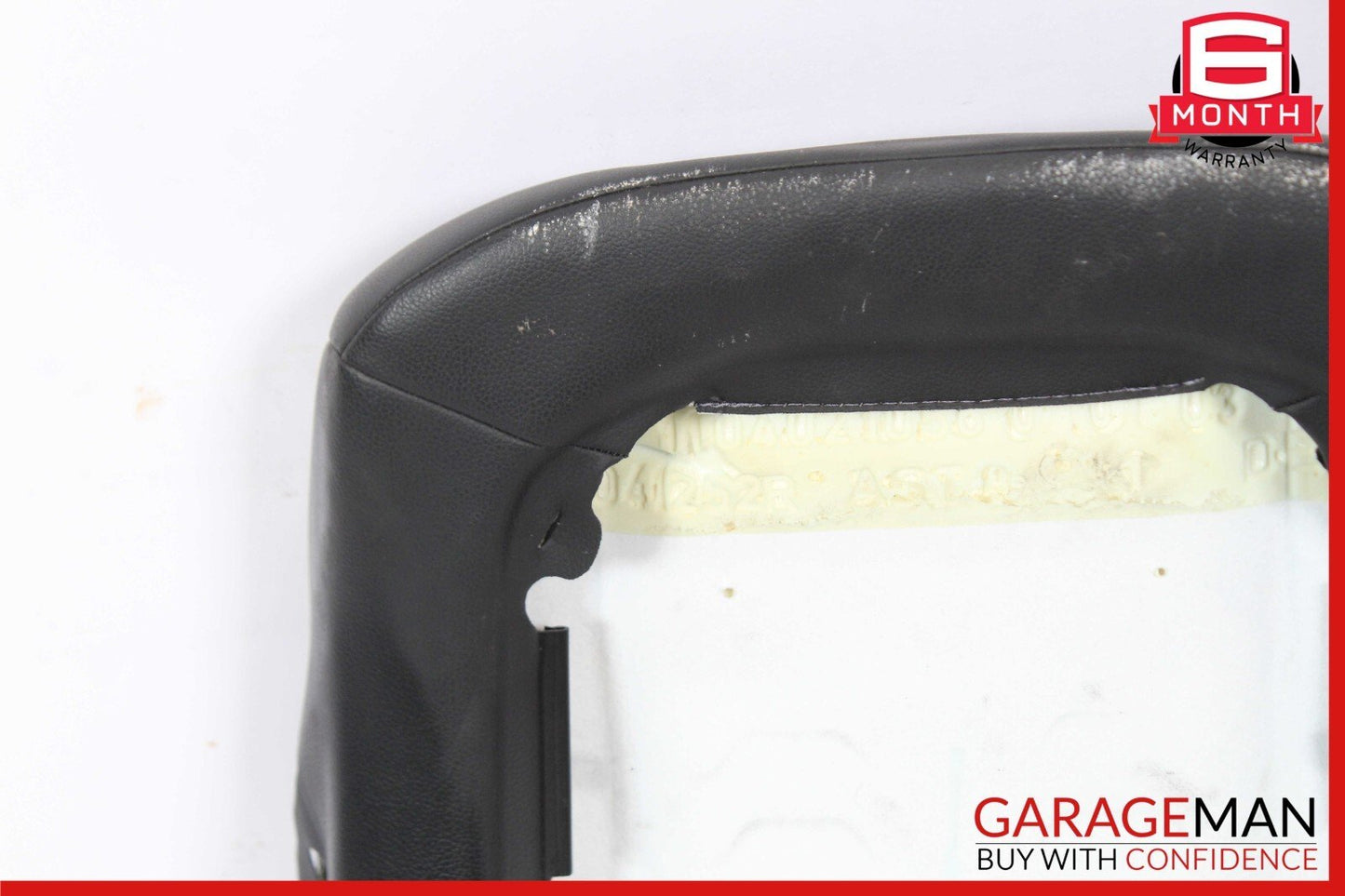 08-14 Mercedes W204 C250 Front Right Passenger Side Top Upper Seat Cushion Black