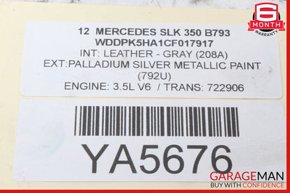 12-20 Mercedes R172 SLK250 SLK350 Rear Left or Right Upper Control Arm OEM