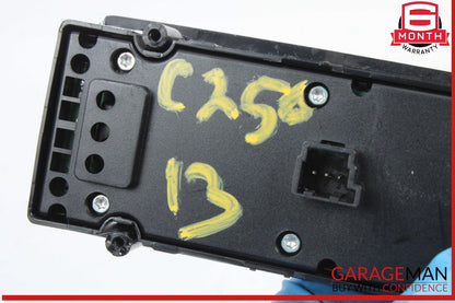 08-14 Mercedes W204 C250 Front Left Side Master Window Switch 2049055302 OEM