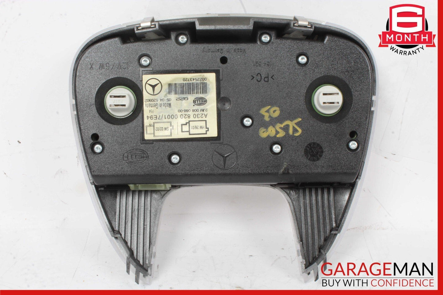 03-04 Mercedes R230 SL500 SL55 AMG Front Top Upper Overhead Dome Light Lamp OEM