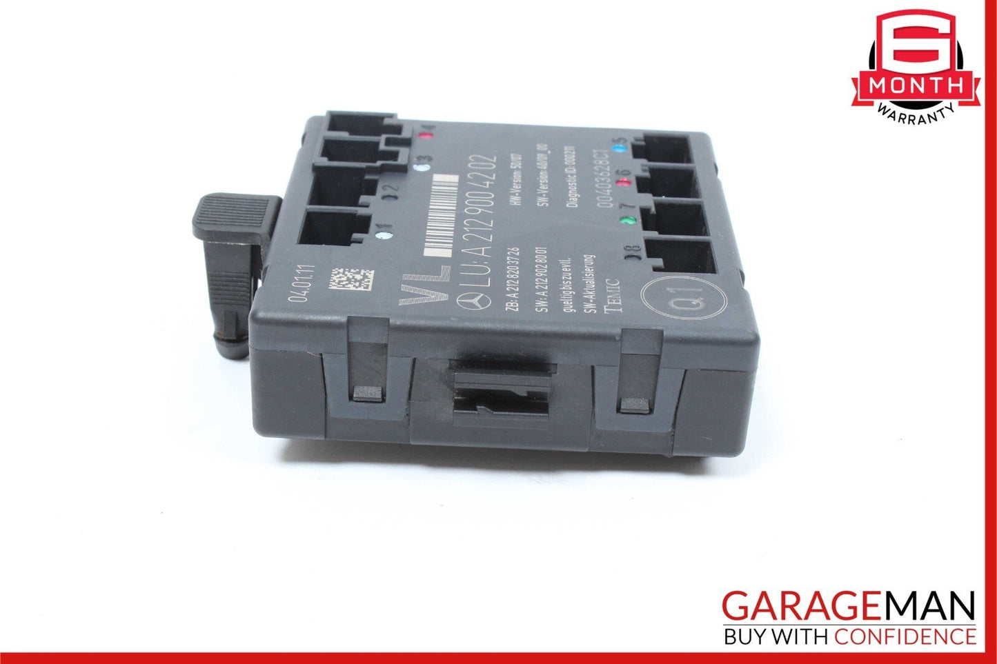 08-18 Mercedes W212 E350 C300 CLS400 Front Left Driver Door Control Module Unit