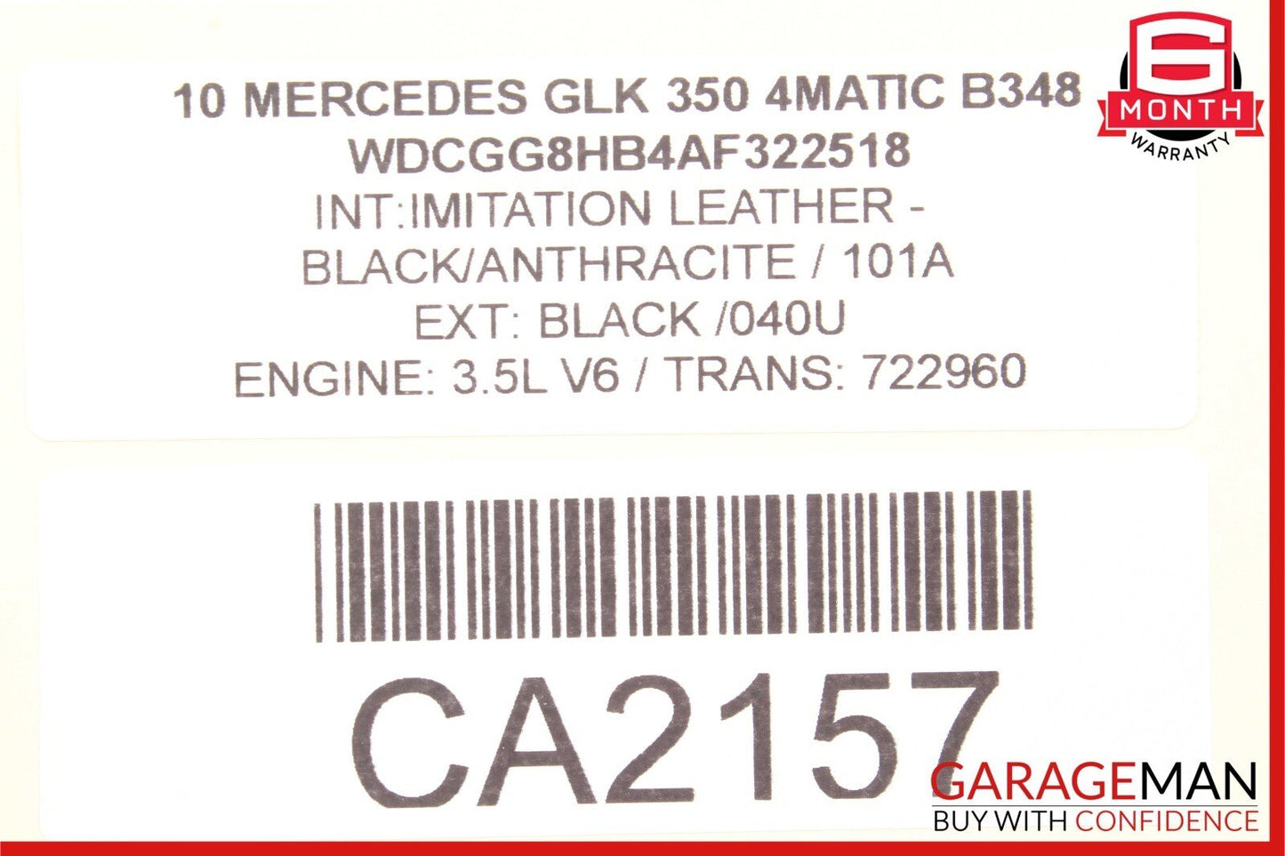 08-18 Mercedes W204 C300 CLS550 GLK350 Rear Left Side Door Control Module Unit