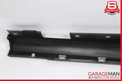 08-14 Mercedes W204 C300 Left Rocker Panel Side Skirt Molding Cover Gray