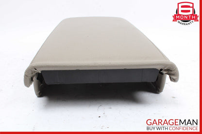 03-06 Mercedes R230 SL500 SL55 AMG Center Console Rear Lid Cover Panel Beige OEM