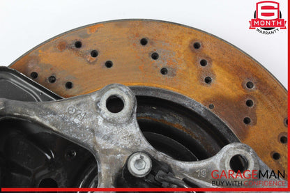 07-14 Mercedes W221 S550 Front Left Side Spindle Knuckle Wheel Hub w/ Rotor Disc