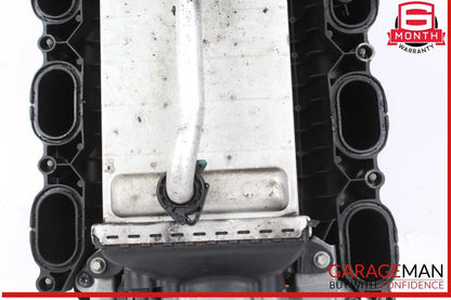 Mercedes W218 CLS550 Air Intake Manifold Distributor Engine Intercooler Radiator