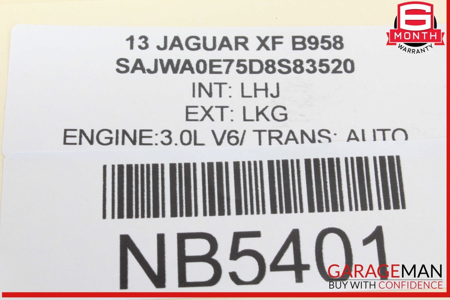 10-15 Jaguar XF XFR Front Left Driver Side Seat Control Module Unit ECU OEM
