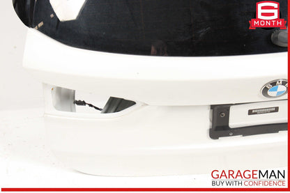 16-22 BMW X1 Trunk Hatch Lid Tailgate Assembly White OEM