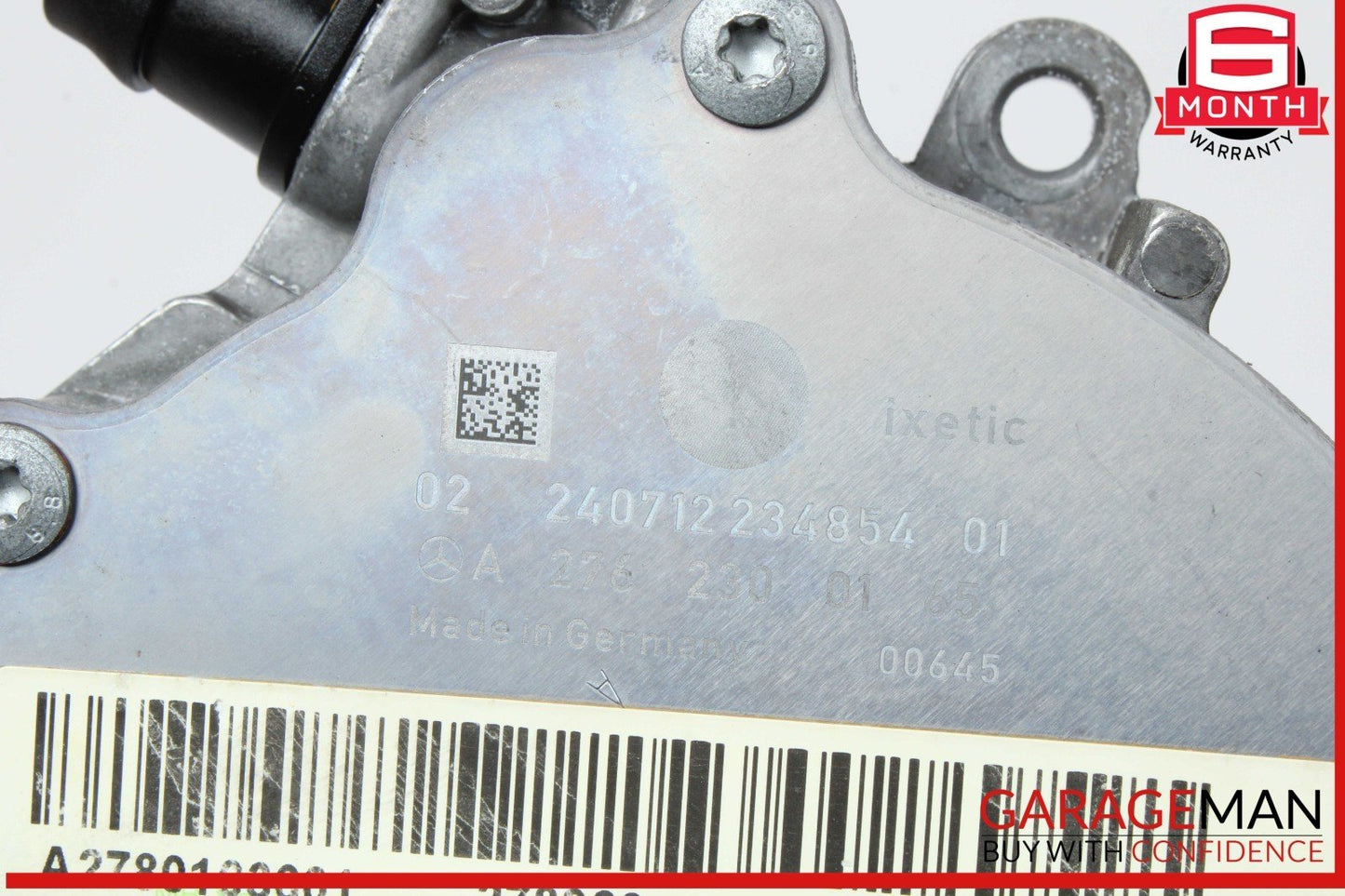 11-20 Mercedes X166 GL450 Engine Motor Vacuum Pump 2762300165 OEM