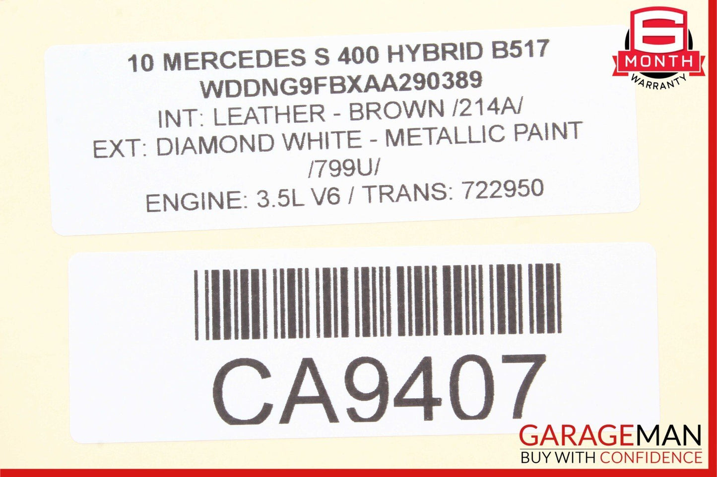 07-13 Mercedes W221 S400 S550 Rear Right or Left Side Door Control Module OEM