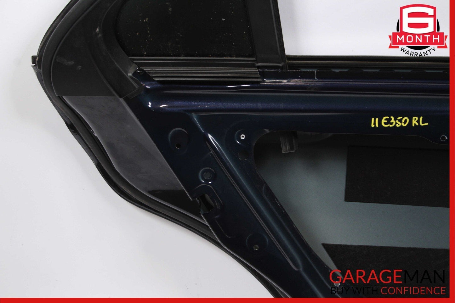 10-16 Mercedes W212 E350 E400 Sedan Rear Left Side Exterior Door Shell OEM