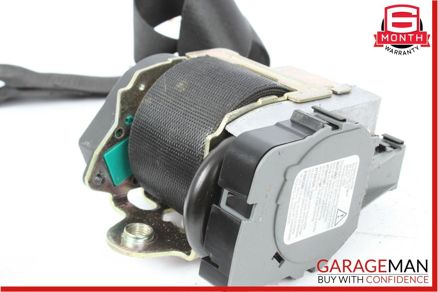 98-03 Mercedes W208 CLK430 Front Right Side Seatbelt Seat Belt Retractor Black