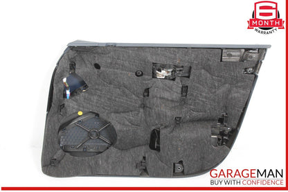 10-16 Porsche Panamera 970 Front Left Side Interior Door Panel Black OEM