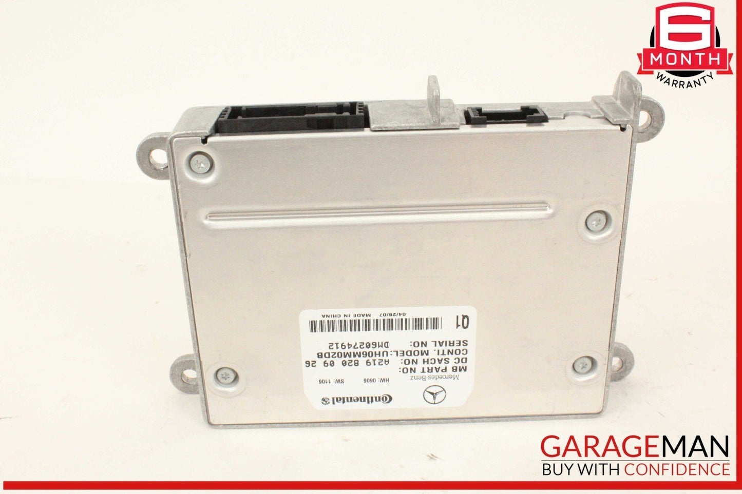 06-12 Mercedes W211 E320 ML350 Communication Control Module Unit 2198200926 OEM