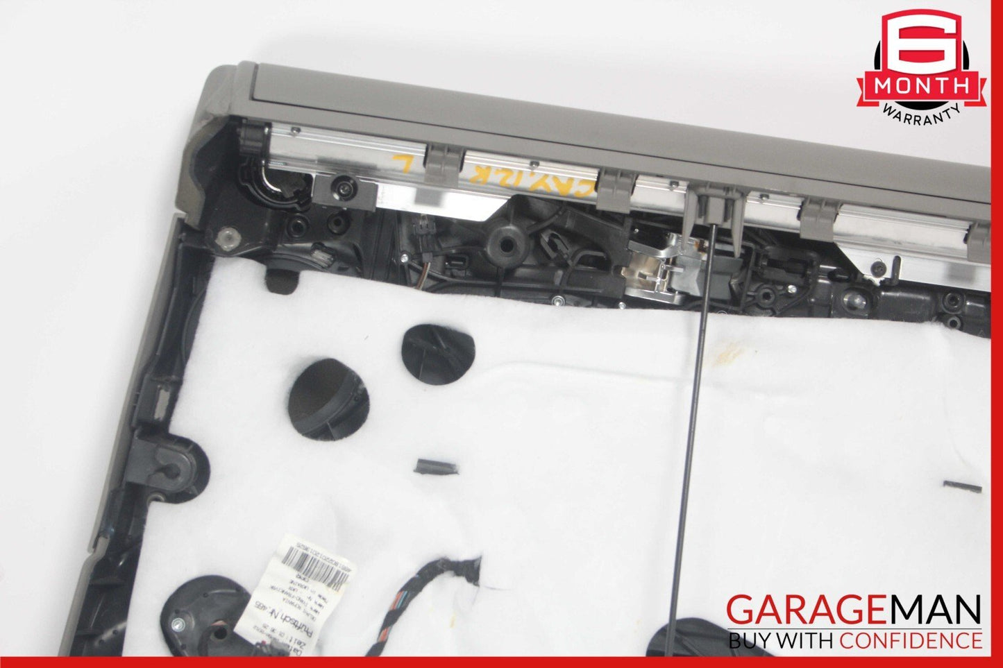 11-17 Porsche Cayenne 958 Rear Left Side Interior Door Trim Panel Assy Gray