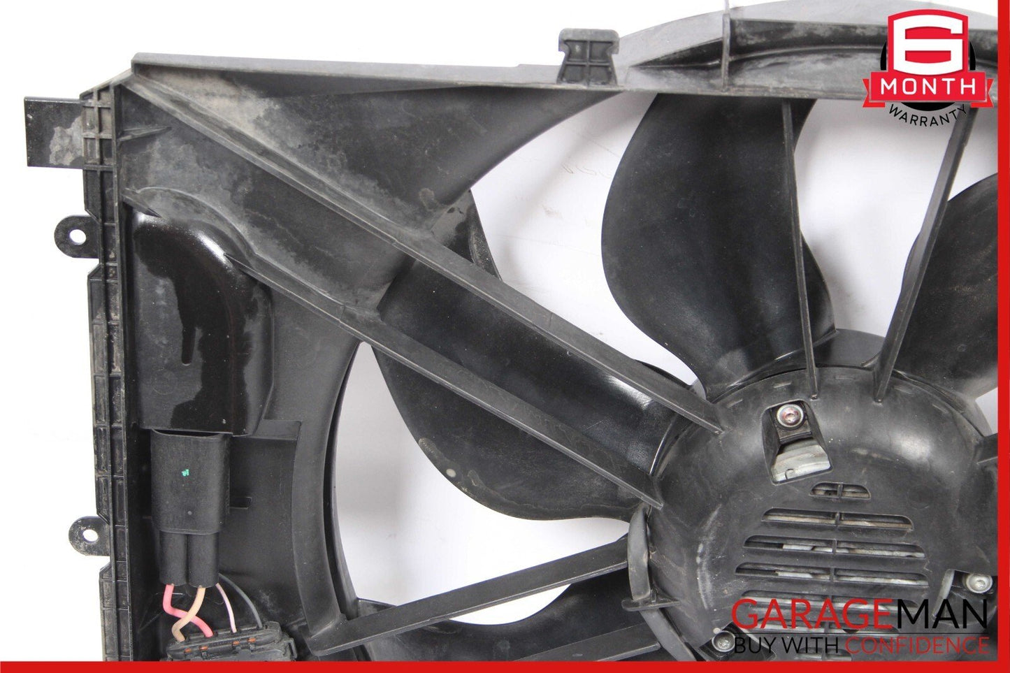 08-11 Mercedes W204 C300 Engine Radiator Cooling Fan Motor Assembly OEM