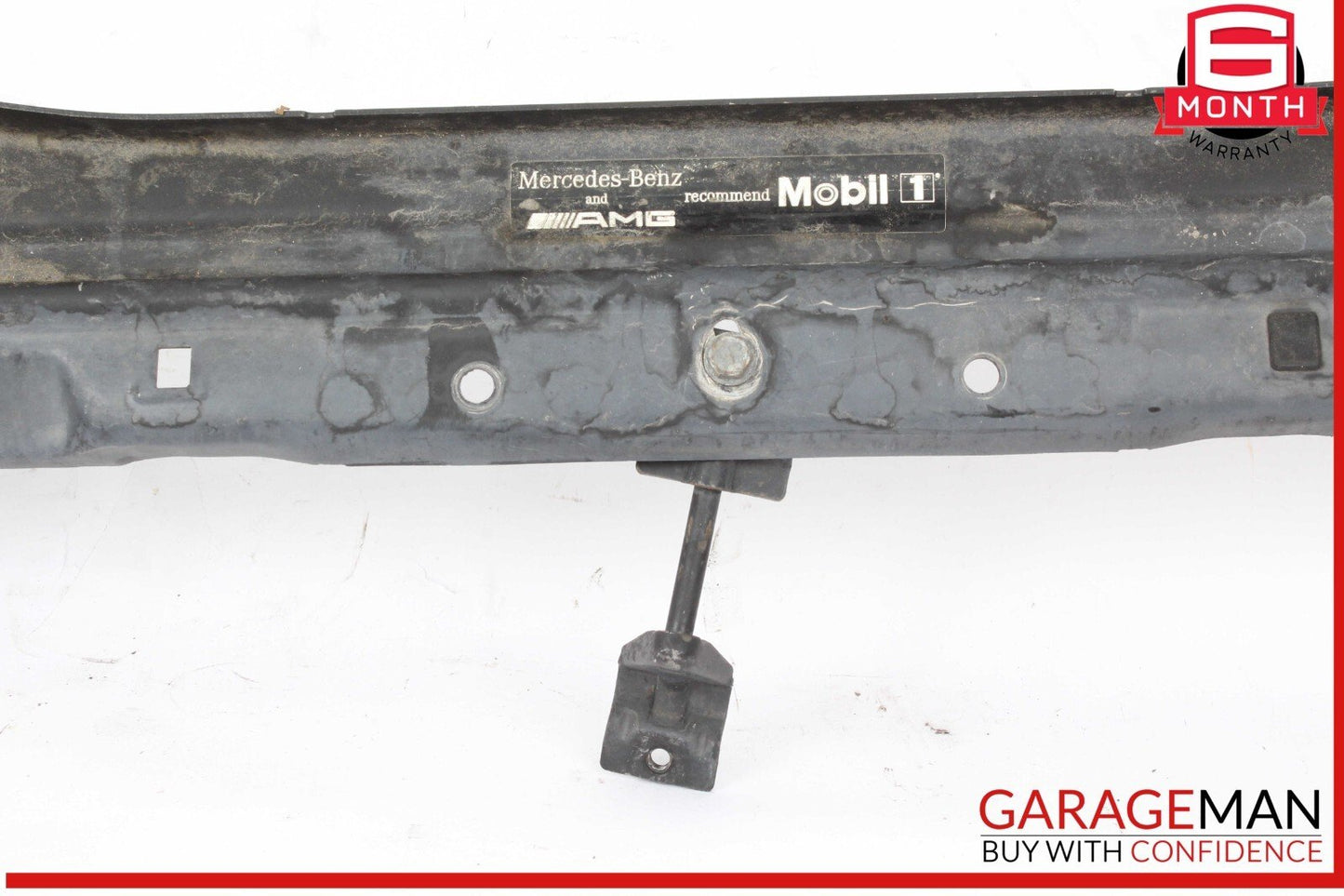 03-09 Mercedes W211 E55 AMG Upper Radiator Support Frame Bracket Bar OEM