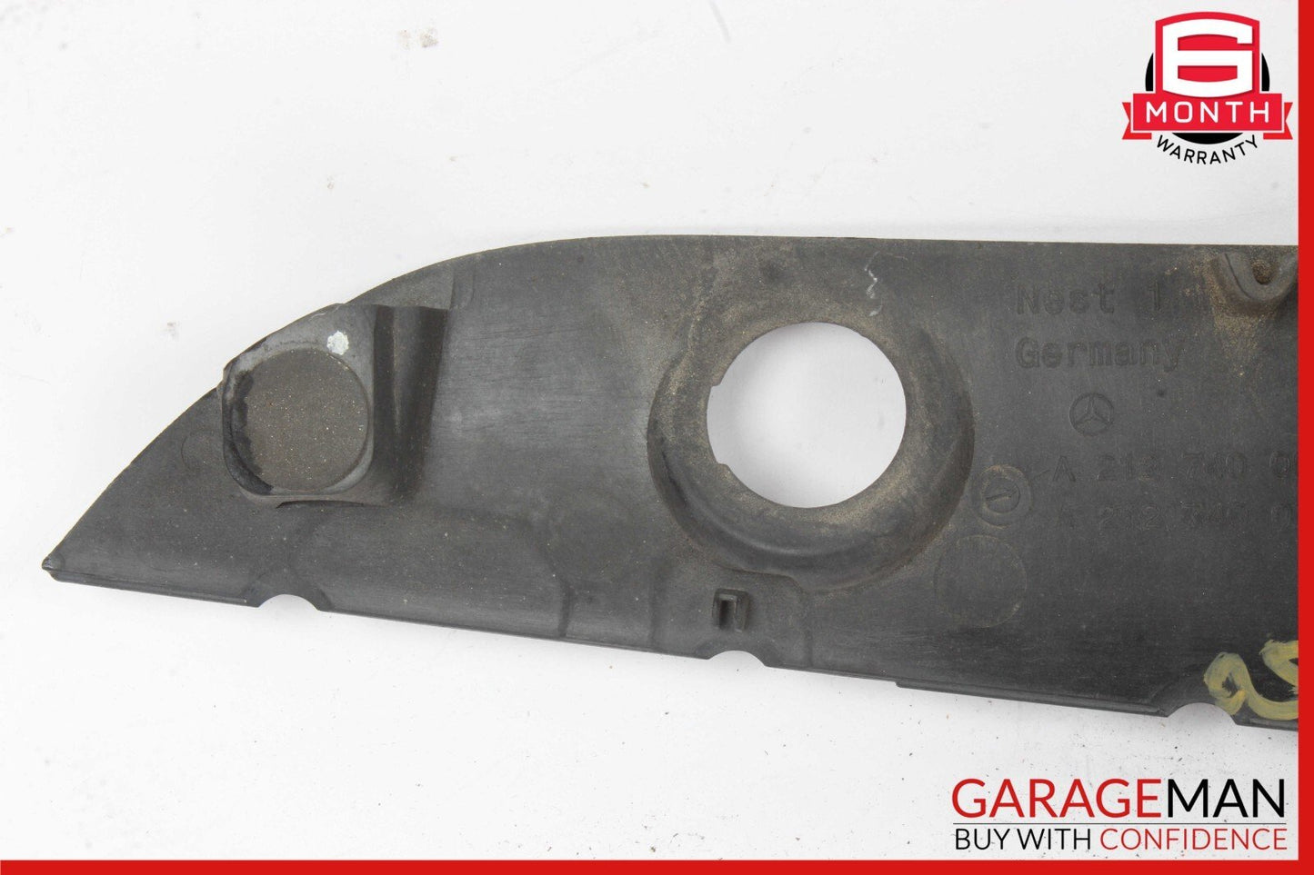 10-13 Mercedes W212 E350 E550 E63 AMG Sedan Trunk Lid Tailgate Handle Trim Black