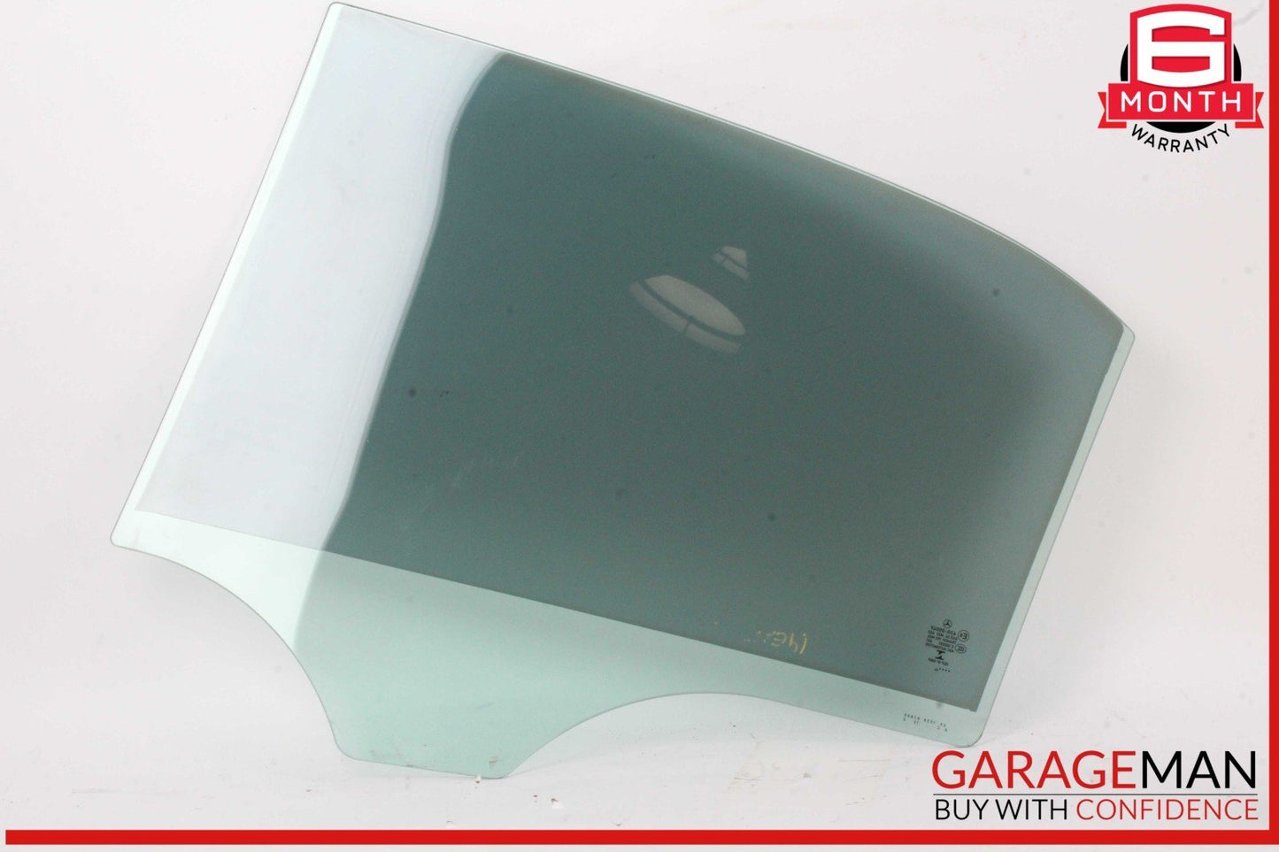 10-16 Mercedes W212 E350 E550 Rear Right Side Door Window Glass OEM